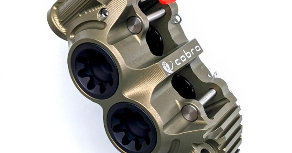 PZ5 Cobra Billet Monoblock Supermoto 108mm Racing Caliper - Hard